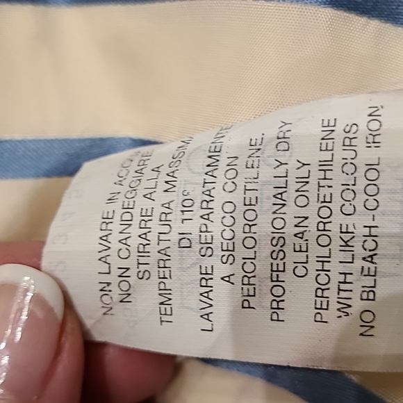 Jean Paul Gautier creme blazer with red pinstripes Vintage and gorgeous - Picture 12 of 12